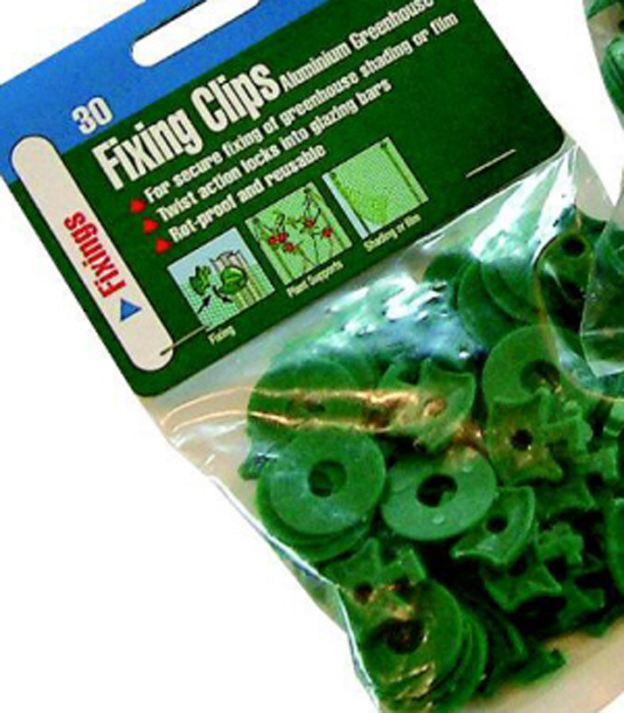 Aluminium Greenhouse Fixing Clips Greenhouses and Cold Frames